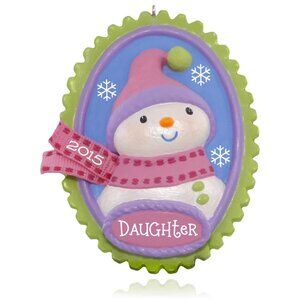 Hallmark Ornament 2015 Oh Snow Sweet Daughter